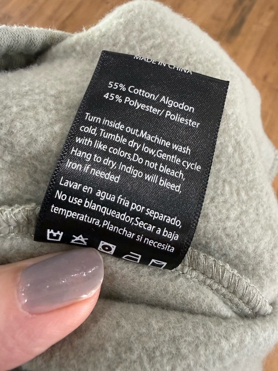 Risen Soft Slouchy Sage Green Jogger Pants - Picture 11 of 15